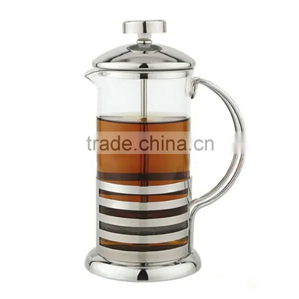 French Press Coffee & Tea Maker Complete Bundle 8-Cups, Best Coffee Press Pot With Heat Resistant Glass