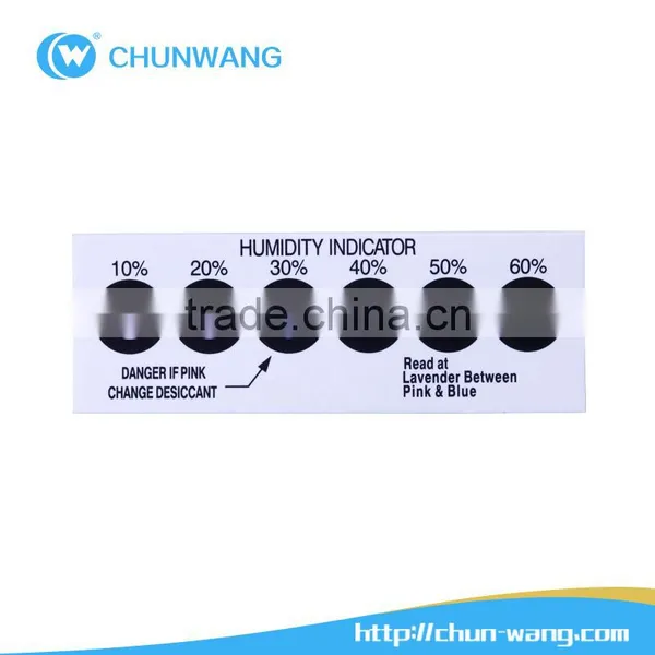 6 Dots (10% - 60%) Humidity Indicator Cards Silica Gel Desiccant photo-2