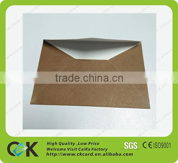 Custom gift business card with envelope