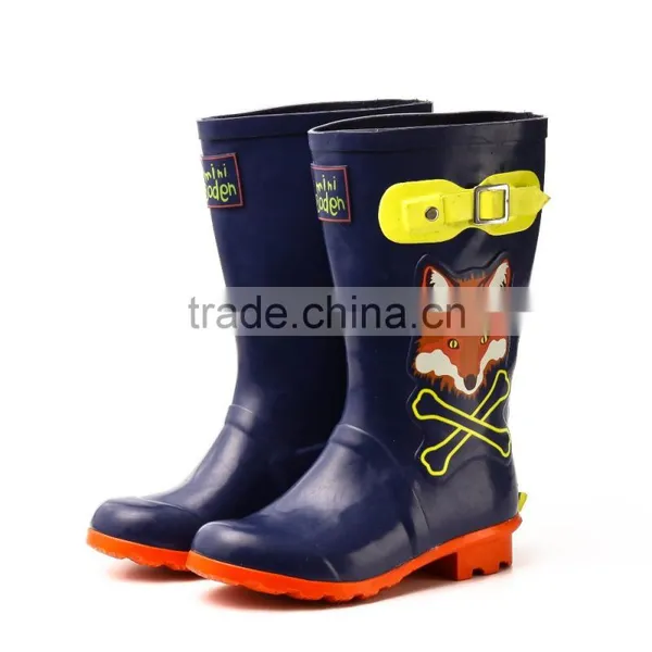 Custom Made Waterproof Fashion Rubber Rain Boots for Ladies or Women