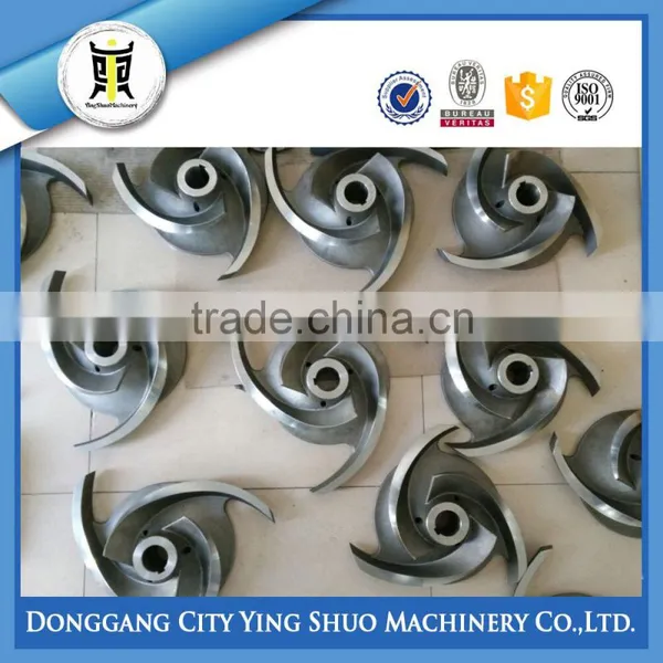 CUSTOMIZED AUSTENITE-MARTENSITE DOUBLE PHASE STAINLESS STEEL IMPELLER photo-3