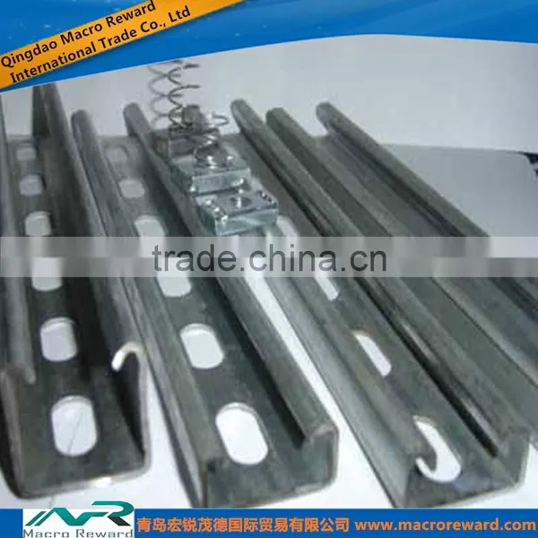 12.14.16.18 Guage ASTM Steel Strut Channel of C Channel U Channel