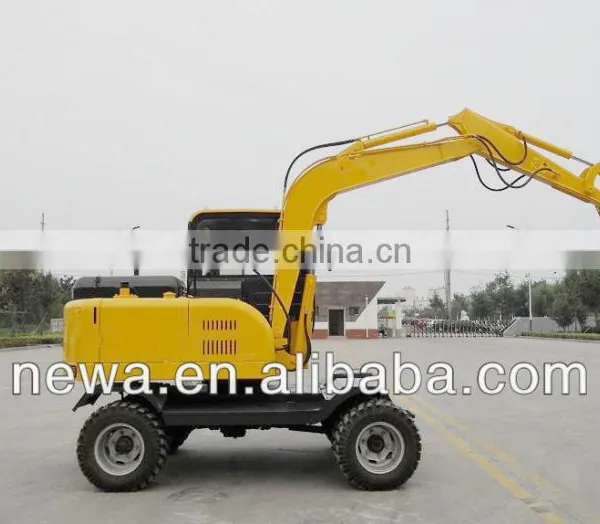 2016 Hot Sale NEW65 Mini Wheel Excavator photo-4