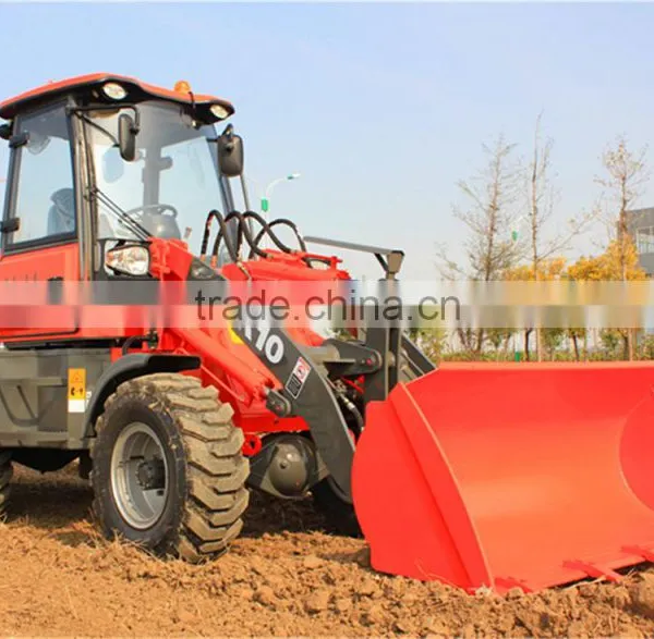 ER10 Everun Mini Farm Front Loader With Wooden Forks/ Drum Folder/ Cutter Head photo-4