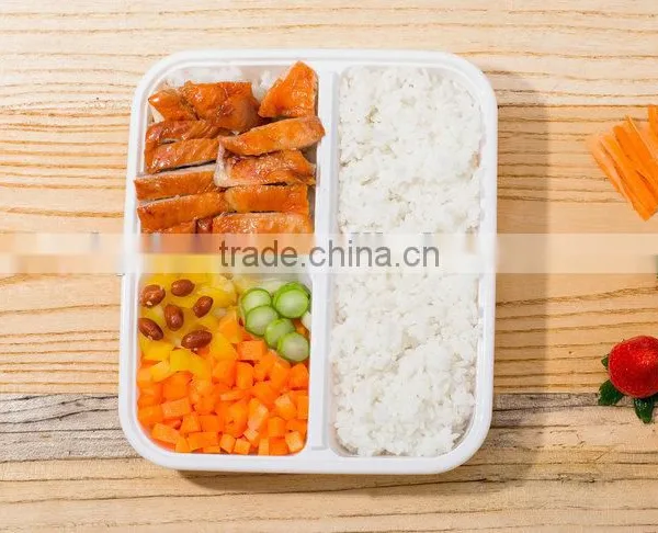 Why Choose Write and Clear Takeaway Plastic pp Food Container 3 Compartment photo-3