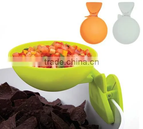 Dip Clip Dip Bowl Mini Plastic Dip Clips Dip Dish Plastic Bowl With Clip photo-4