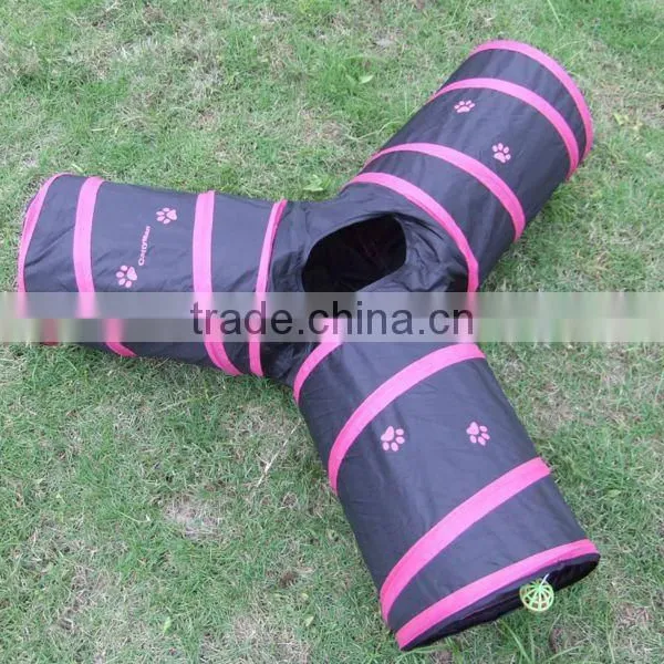 Cats Application and Eco-Friendly Feature Cat Tunnel 3-Way Cat Tunnel