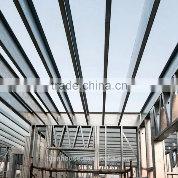Key Finished Light Gauge Steel Prefab Construction Metal Building photo-3