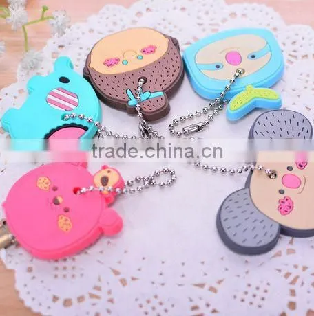 Cheap custom Colourful functional silicone keychain bracelet