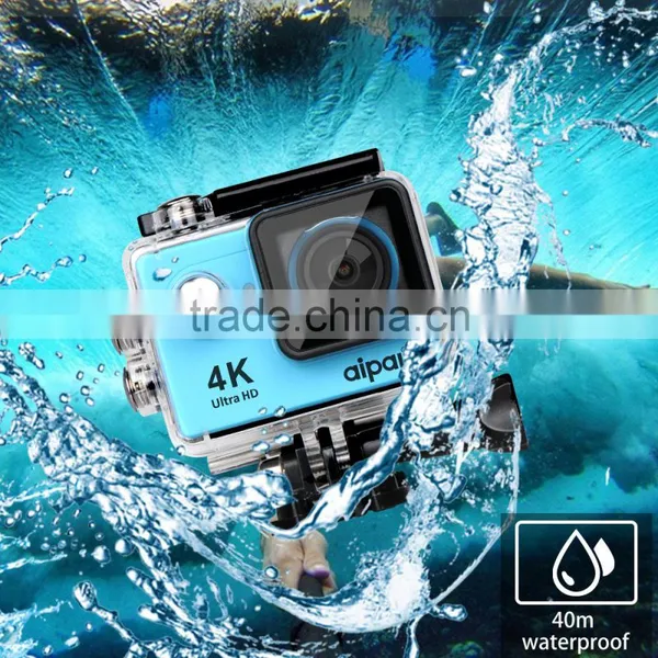 Aipal Hot Sale 40m 2.0 LCD Waterproof Sport Camera WIFI Action Camera Mini 1080P HD DV 4K Camera photo-5