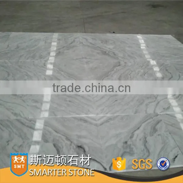 Picasso White Marble Slab Price White Marble Grey Veins photo-2
