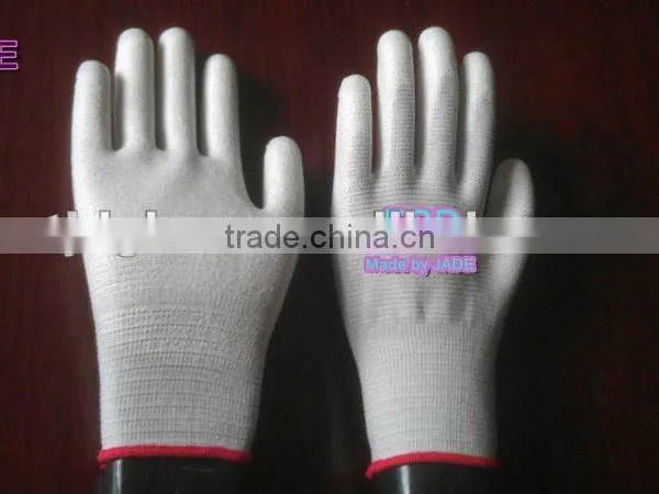 New-product Development !!! 15G White Carbon Working Gloves !!!