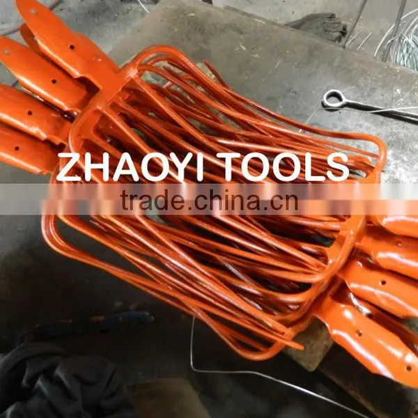 1001024 High Quality Forging Powder Coating Digging Pitchfork Garden Fork photo-3