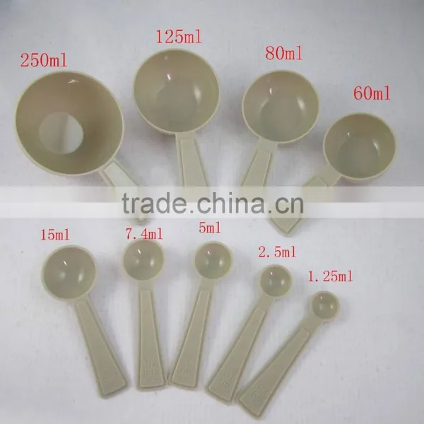 2016 Hot Sale Plastic Measuring Spoon Set photo-3