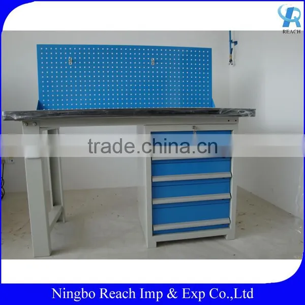 Steel Garage Metal Workbench /Worktable With Drawers photo-4
