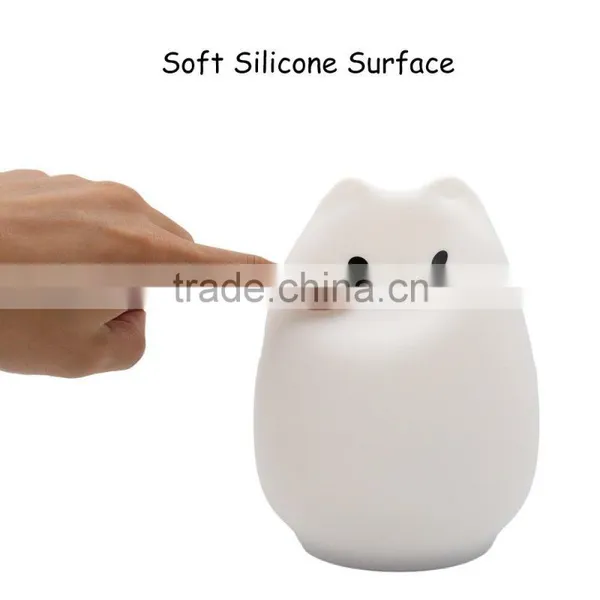 High Quality Soft Silicone Baby Night Light photo-2