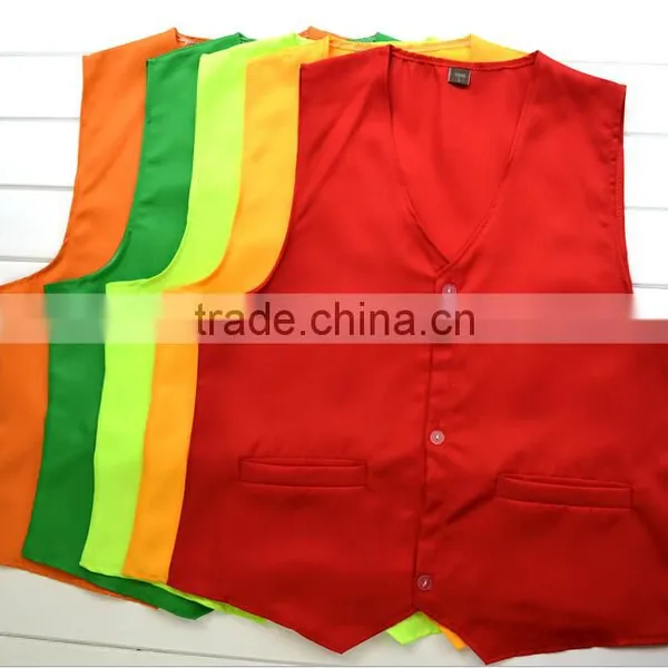 100% Cotton Volunteers Logo Embroideried 2016 Vest photo-2