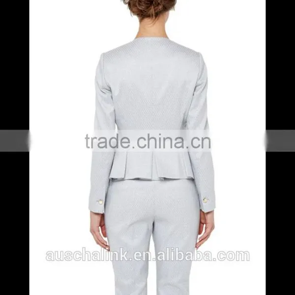 2016 Autumn Ladies Trendy Suit Deisign Jackets Wholesale photo-2