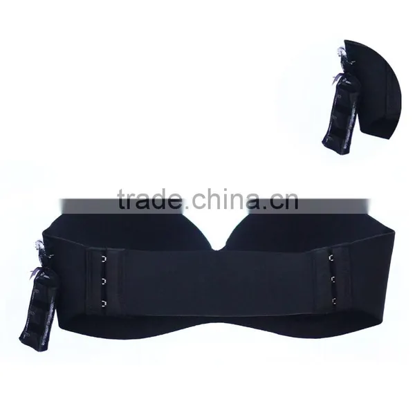 New Design Sexy Hot Backless Mature Nude Bra Invisible Nude/black Sexy Strapless Bra photo-3