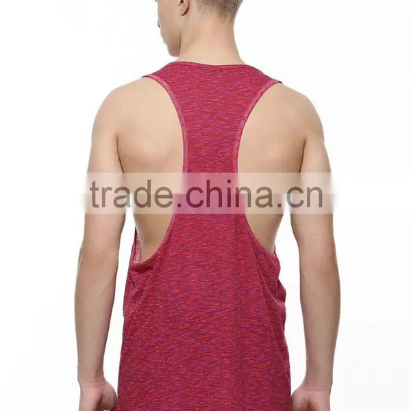 Mens Longline Ditsy Print Mesh Tank Top Wholesale photo-2