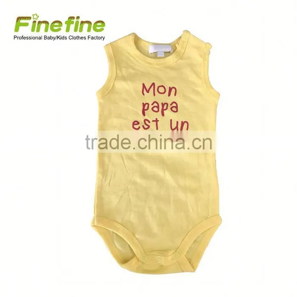 Cartoon Cottom Plain Cotton Baby Romper photo-4