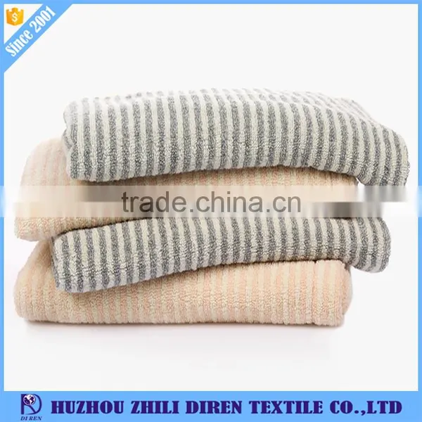 100% Cotton Compressed Stripes Sport Towels photo-4