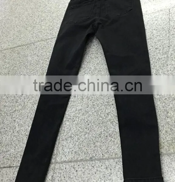Runwaylover Wholesale Factory Price Jeans High Waist Cotton Fabric Women Skinny Denim Jeans photo-2