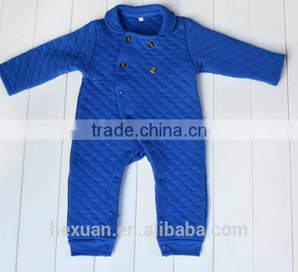 Organic Cotton Long Sleeves Baby Clothes Romper Boy photo-3
