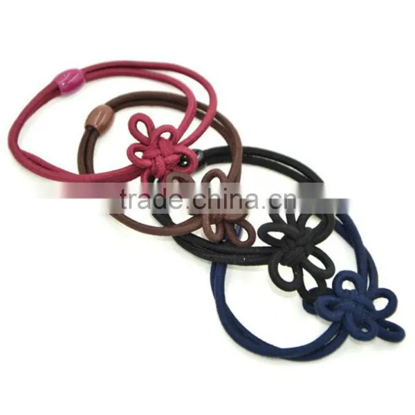 China Supplier Elastic Knot Hair Band Baby Girls Headbands In Stock photo-4