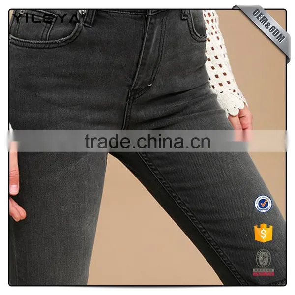 New Design Pants,lady Skinny Jeans Women Denim Jean Pants photo-4