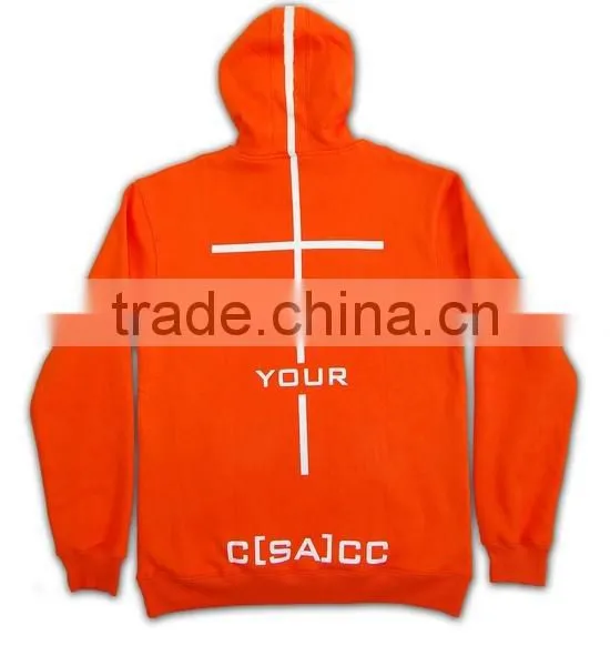 BSCI 2016 Design Sublimation Screenprint Embroidery Zipper Hoody Hoodie Without Zipper photo-6