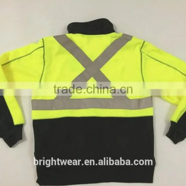 Two-color High Visibility Polar Jacket With Reflective Tapes Meet AS/NZ 1906.4:2010 photo-6