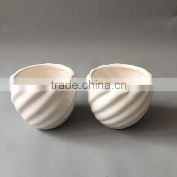 Cheap Modern Mini White Decoration Desk Ceramic Flower Vase Pot photo-2