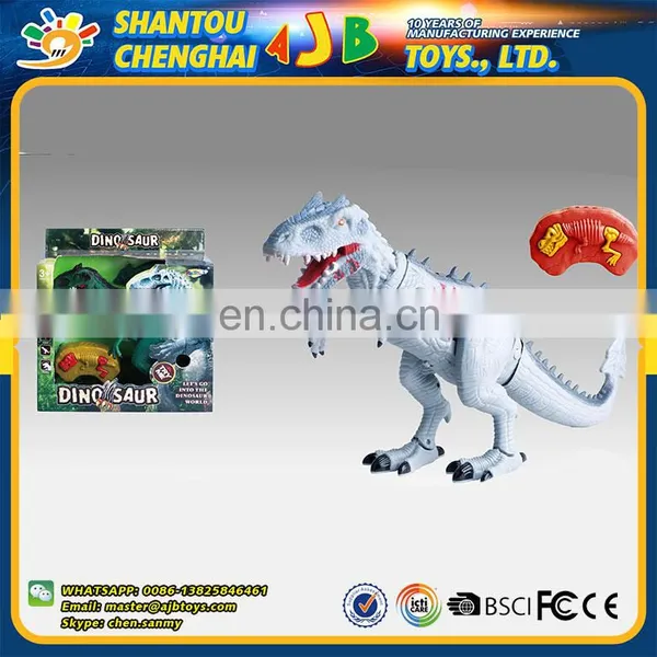 Mini Dinosaur Plastic Light Music Crawling Haking Head Toys for Children