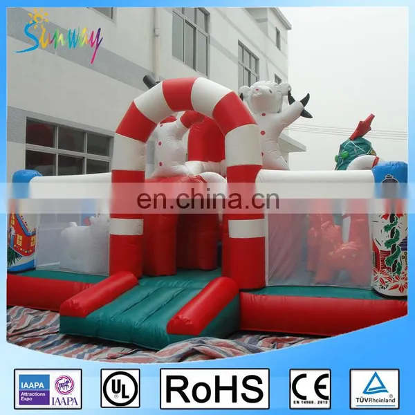 Shopping Mall Christmas Inflatable Bouncer Amusement Park photo-2