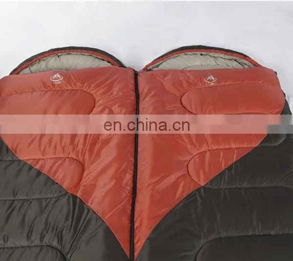 Outdoor Products Double Camping Envelope Detachable Cotton Sleeping Bag photo-3