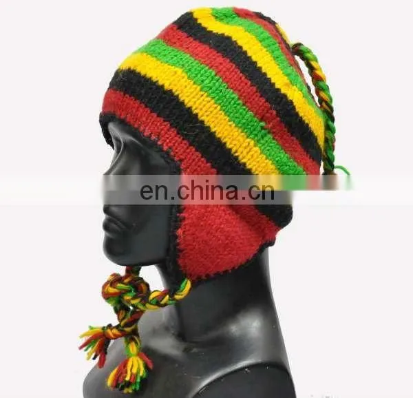 Rasta Scarves, Hats & Gloves Set