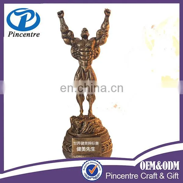 Resin Bodybuilding Sculpture Trophy photo-4
