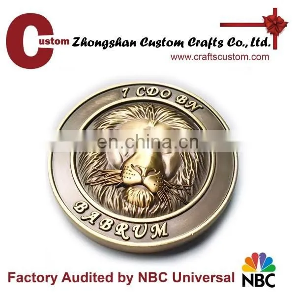 Wholesale Soft Enamel Custom Art Collectible Gold Silver 3d Medal photo-3