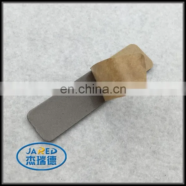 Wholesale Embossed Logo Custom Brushed Metal Badges From China photo-2