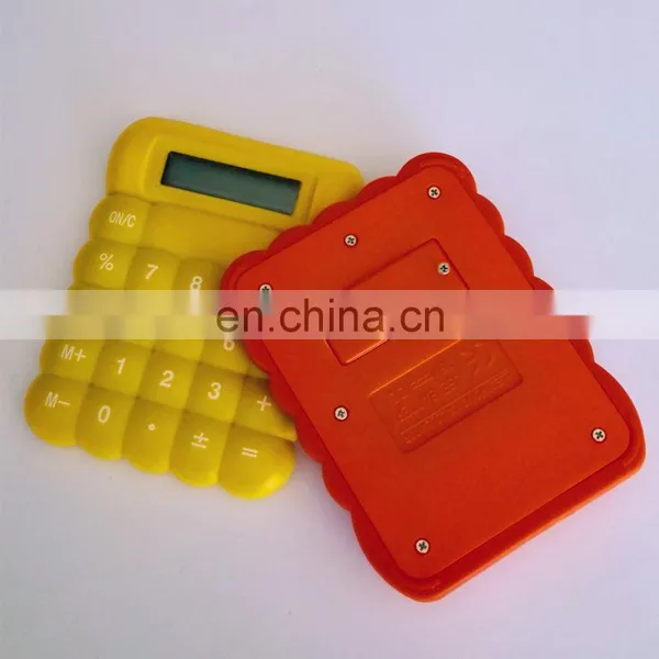 Mini Silicone Plastic Rubber Smart Promotion Calculator photo-4