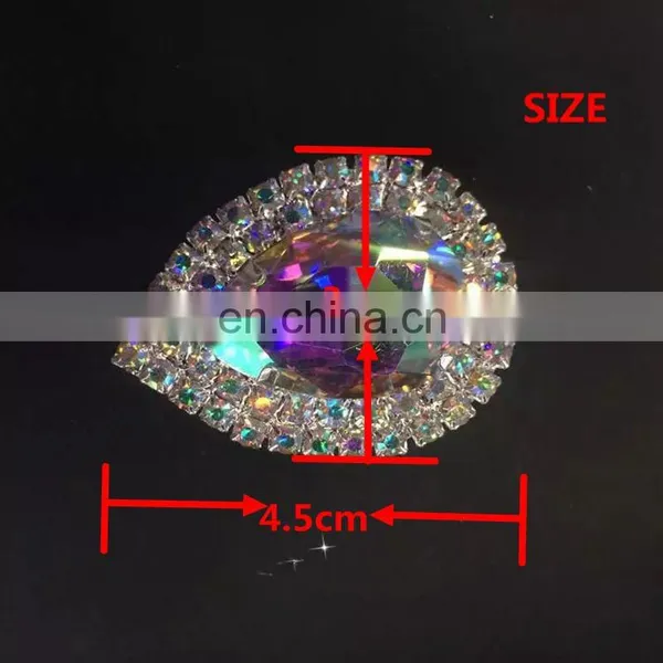 Factory Main Products! Pretty Shiny Single Crystal Bead for Wedding Dress Performence Garment Accessories WS1201 photo-2
