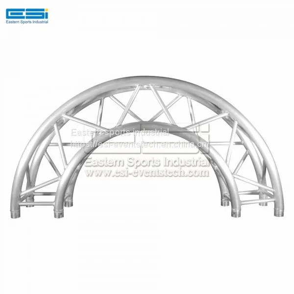 Factory Lower Price Aluminum Circle Circular Round Outdoor Concert Show Event Spigot Truss for Sale photo-2