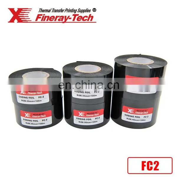 Xinxiang Fineray Gold Hot Coding Foil Production Date Printing Printed Ribbon photo-6