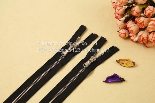 #3 #4 #5 #8 #10 Metal Brass Zipper With Y Teeth Open End photo-5