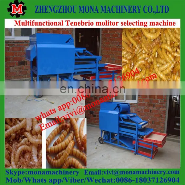 Hot Sale Automatic Dust-free Separator for Mealworm Breeding Farm photo-3