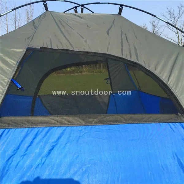 Camping Tent For 2 Man Outdoor Equipment Mountain Glamping Tents Blue photo-2