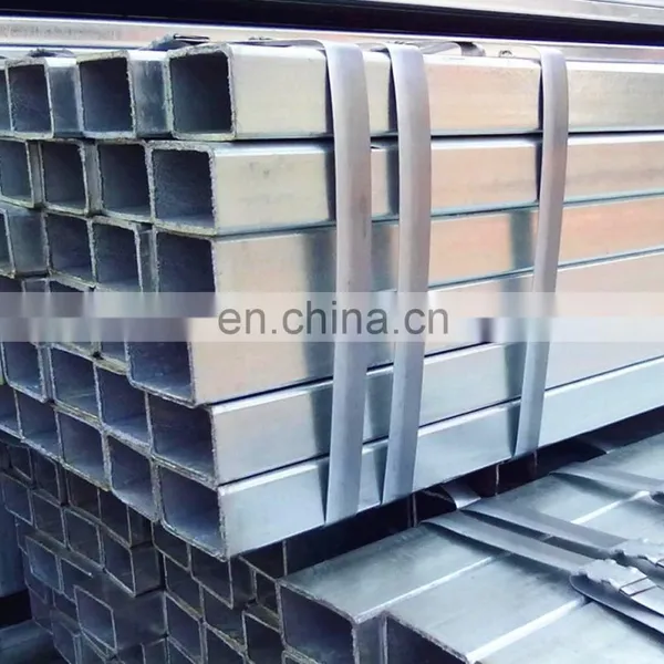 100*100 Galvanized Steel Square Tube Tubing / Hollow Section Steel Pipe photo-7