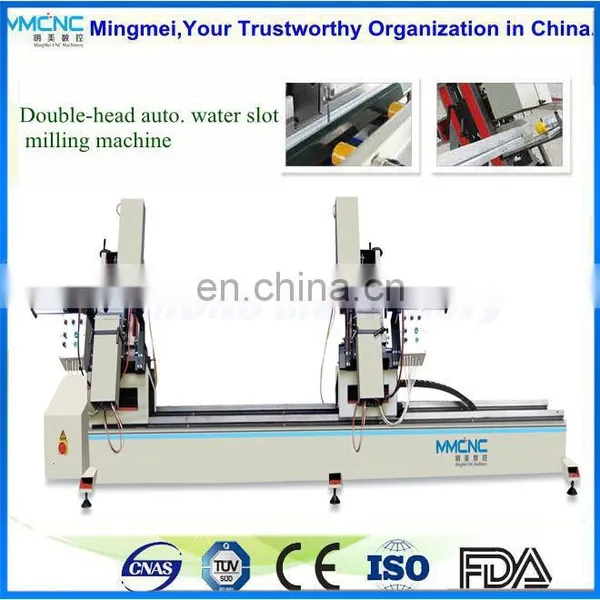 Automatic Cutter Changer PVC / UPVC Window Three Axis Water Slot Milling Machine photo-3