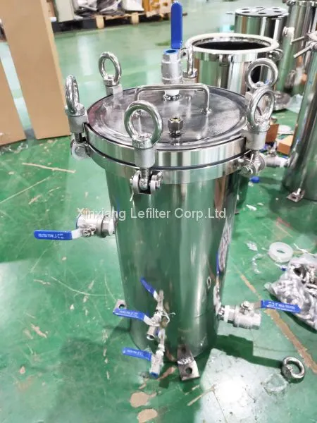 Waste Water Used Water Filter Housing With Stainess Steel Material in Paper Making Plant photo-2